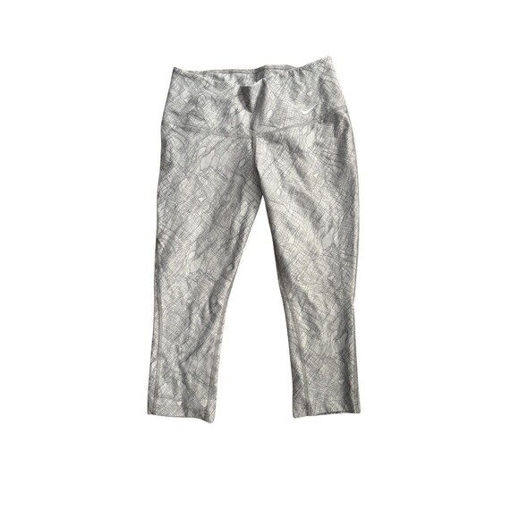 Nike Pants - Nike Dri-Fit Women’s Capri Leggings – Size XS – Gray Pattern – 18” Inseam